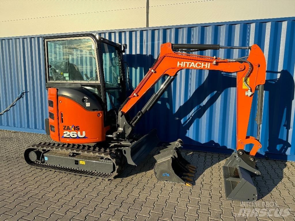 Hitachi ZX 26 U-6 Мини екскаватори < 7 т