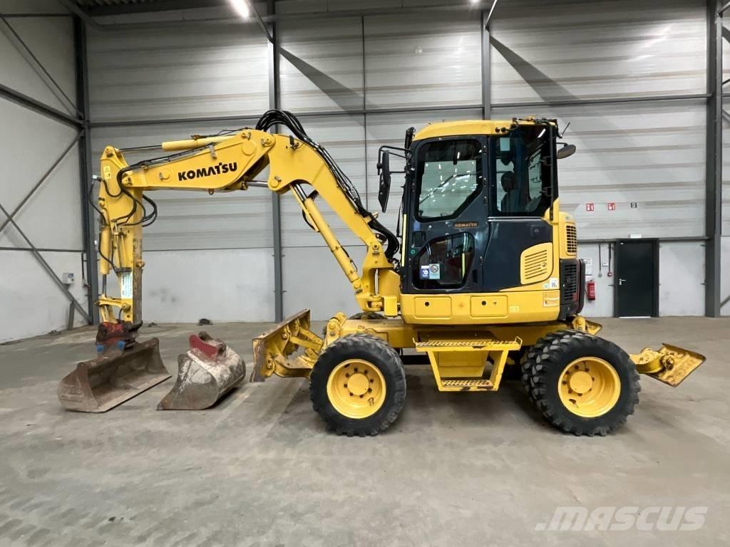 Komatsu PW 98 MR-8 Колесни екскаватори