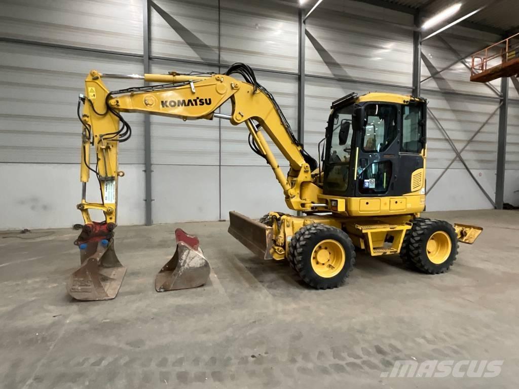 Komatsu PW 98 MR-8 Колесни екскаватори
