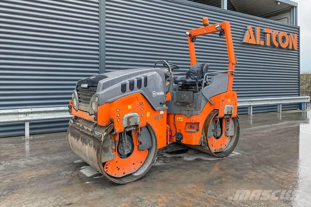 Hamm HD 14 VV Двойни барабанни ролки
