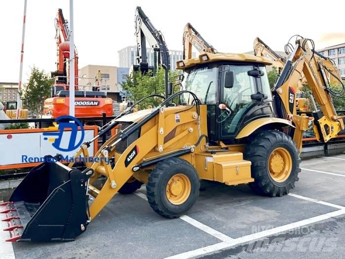 CAT 420F Товарач със заден ексватор