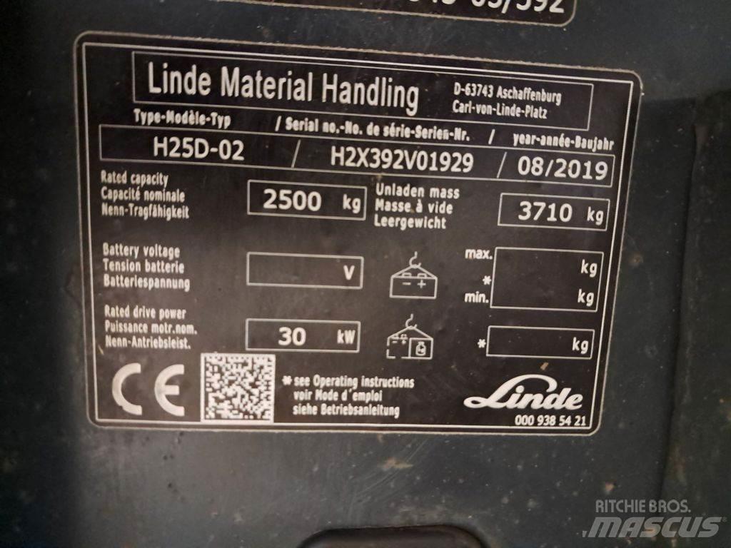Linde H25D-02 Дизелови камиони