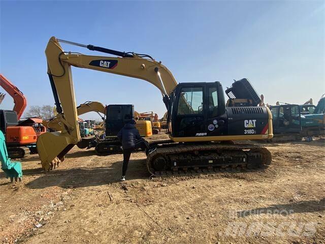 CAT 318D2 Верижен екскаватор