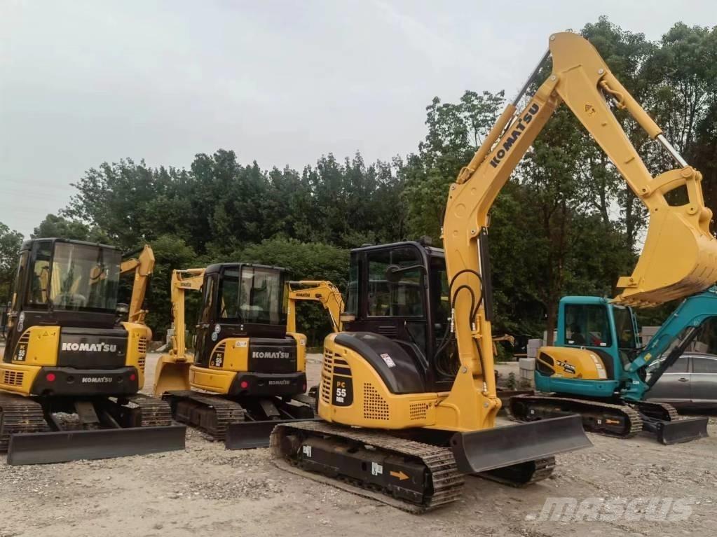 Komatsu PC 55 MR Мини екскаватори < 7 т