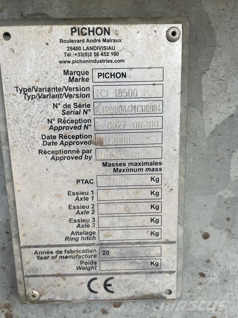 Pichon TCI 18500 Напоителни системи