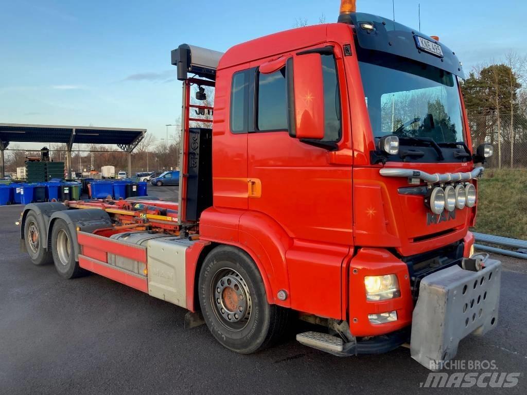 MAN TGS 26.460 LL Камиони с кран с кука