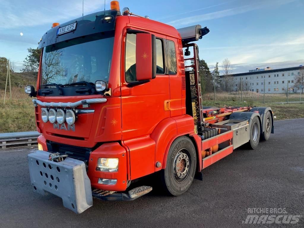 MAN TGS 26.460 LL Камиони с кран с кука