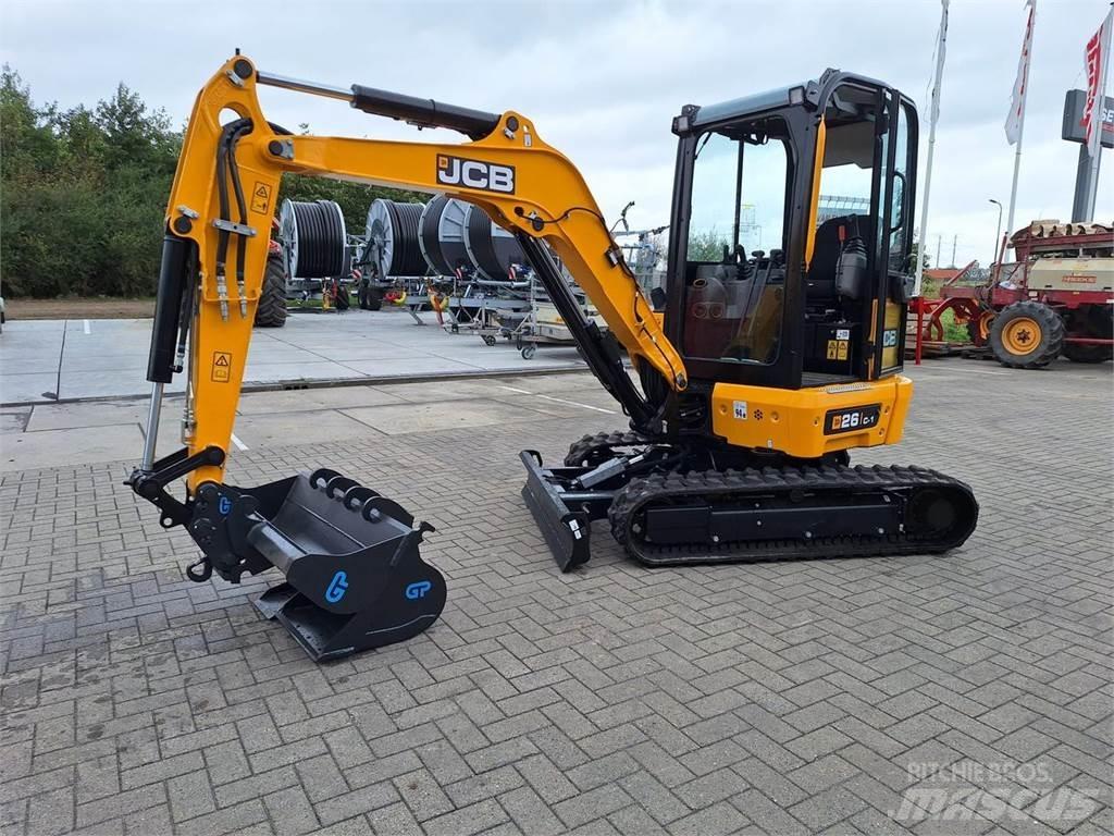 JCB 26C-1 Мини екскаватори < 7 т