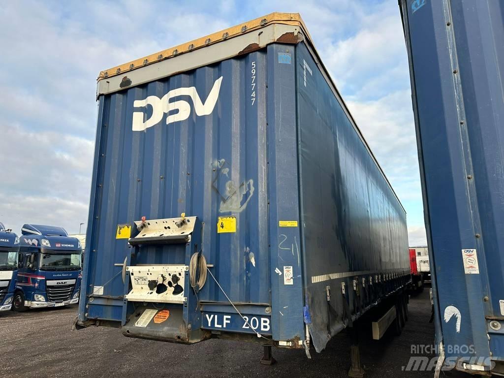 Krone SD Брезентови полуремаркета
