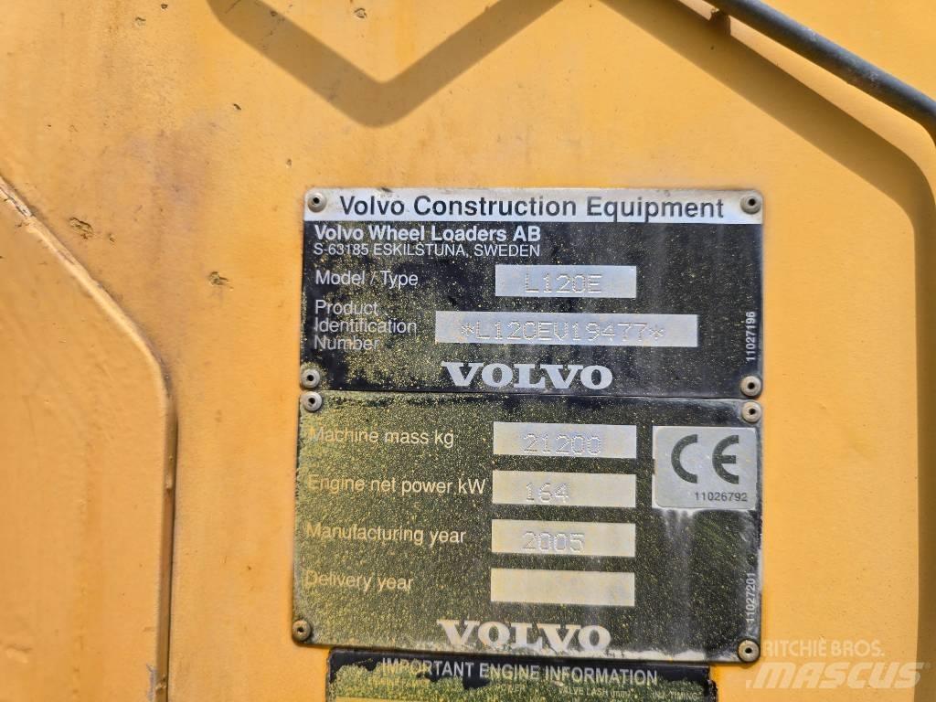 Volvo L 120 E Колесни товарачи