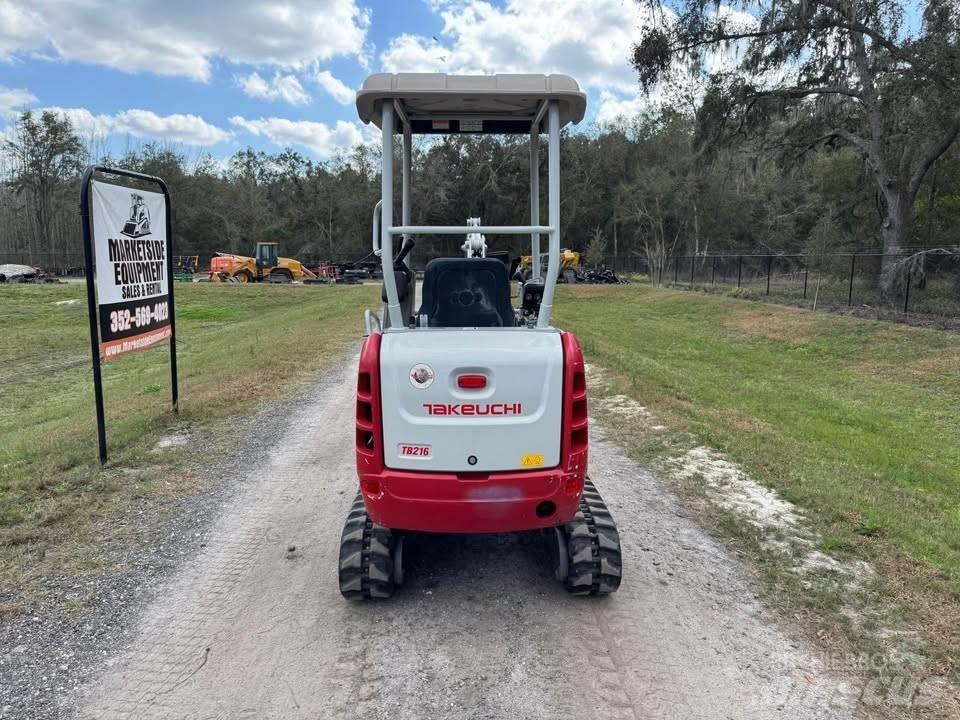 Takeuchi TB 216 Мини екскаватори < 7 т