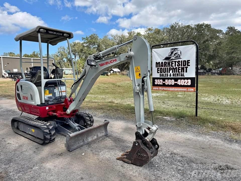 Takeuchi TB 216 Мини екскаватори < 7 т
