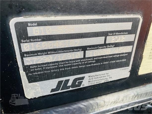 JLG G 10-55 A Телескопични товарачи