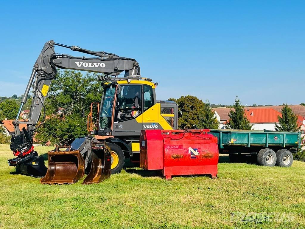 Volvo EWR 150 E Колесни екскаватори