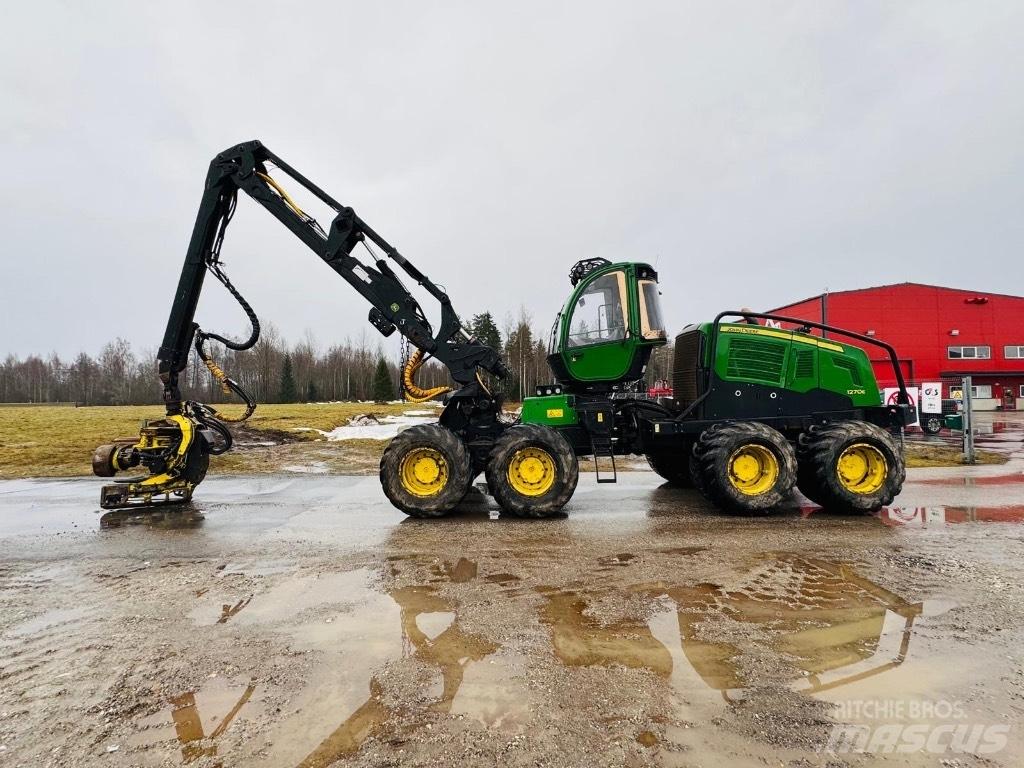 John Deere 1270E Харвестери
