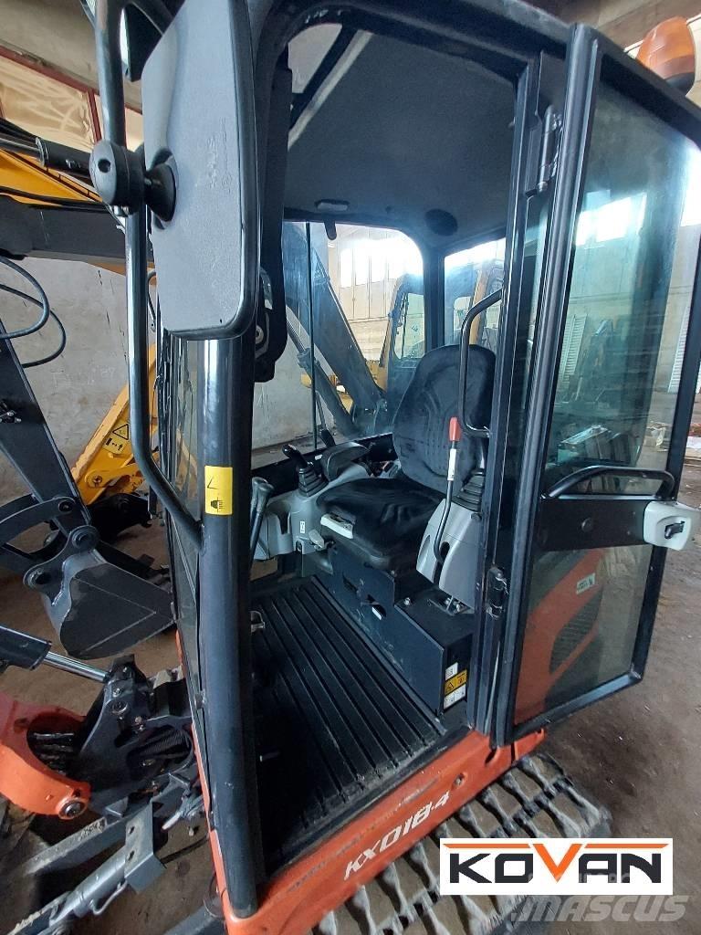 Kubota KX 018-4 Мини екскаватори < 7 т