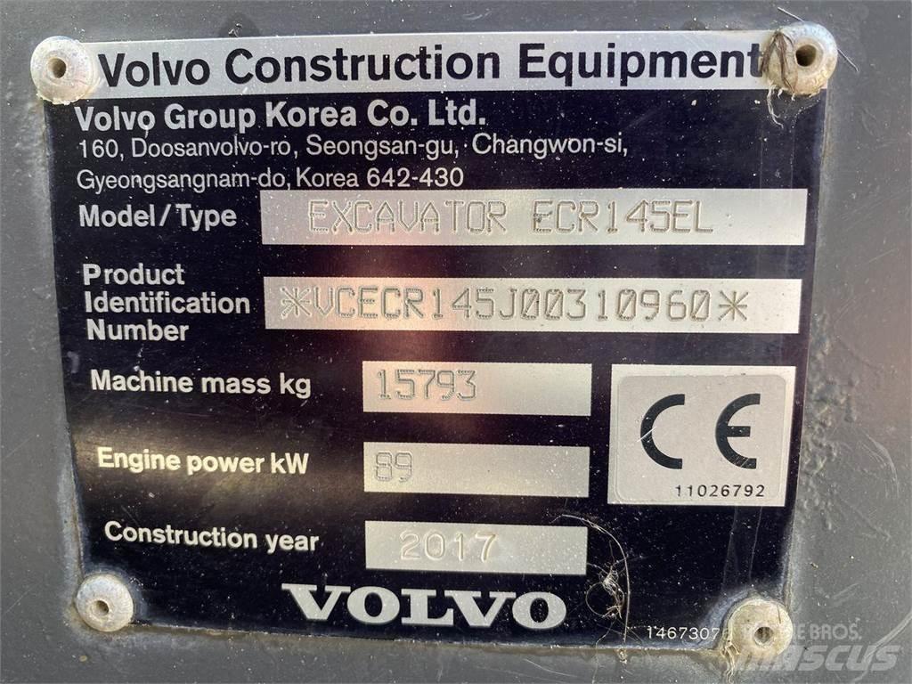 Volvo ECR145EL Верижен екскаватор