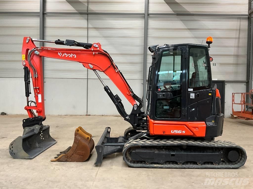 Kubota U 56-5 Мини екскаватори < 7 т