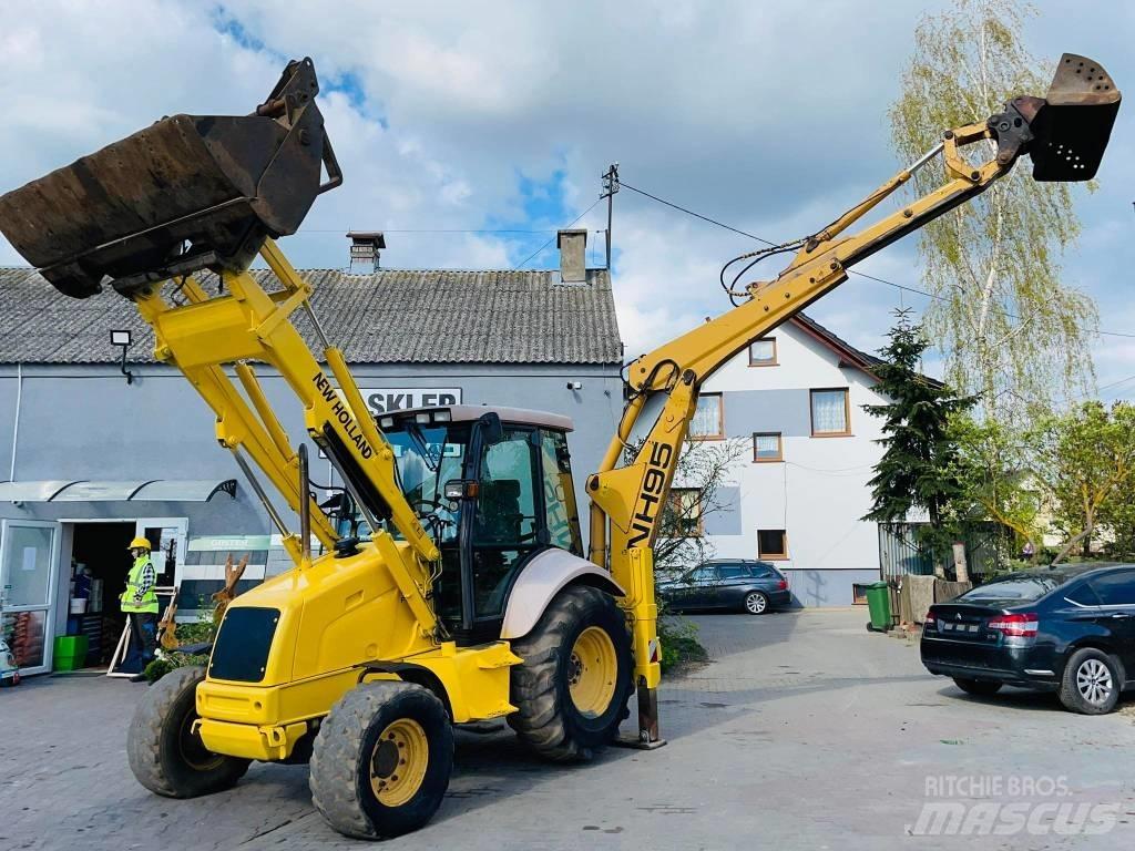 New Holland LB 95 Товарач със заден ексватор