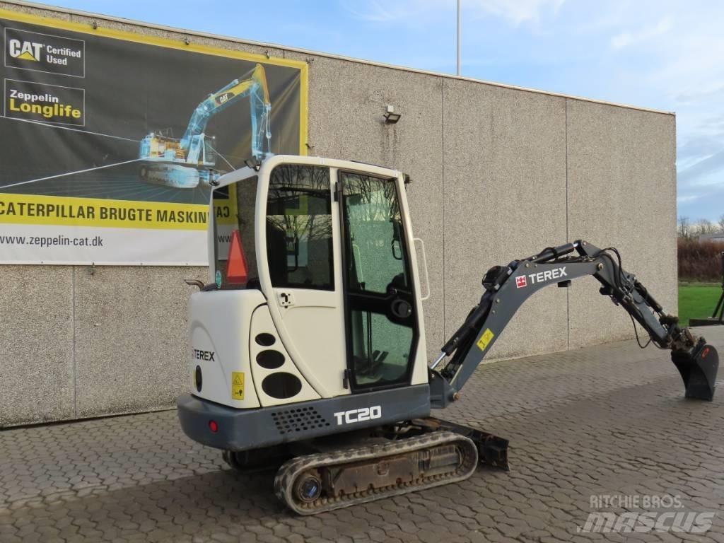 Terex TC 20 Мини екскаватори < 7 т