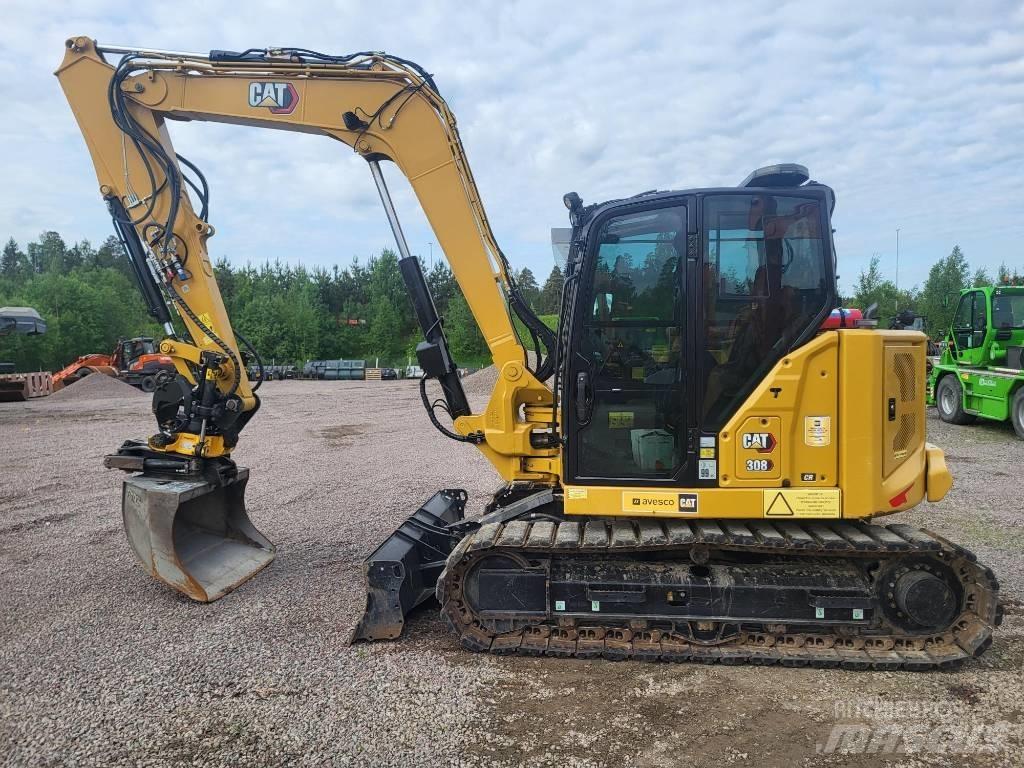 CAT 308CR Средни екскаватори 7т - 12т
