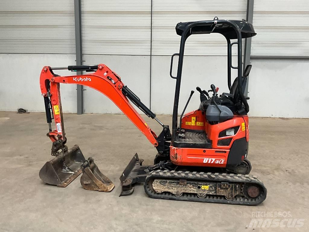 Kubota U 17-3 A Мини екскаватори < 7 т