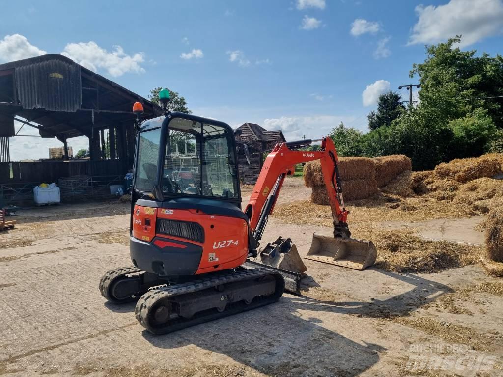 Kubota U 27-4 Мини екскаватори < 7 т