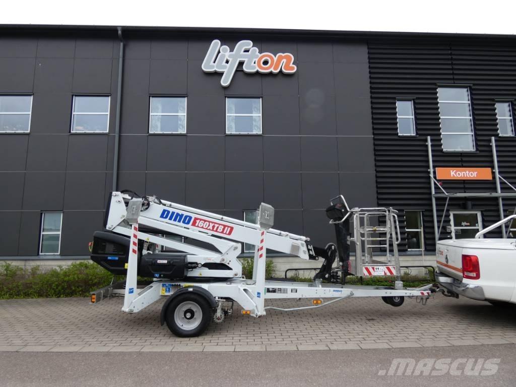Dino 160 XTB Skylift Моторизирани платформи с ремарке