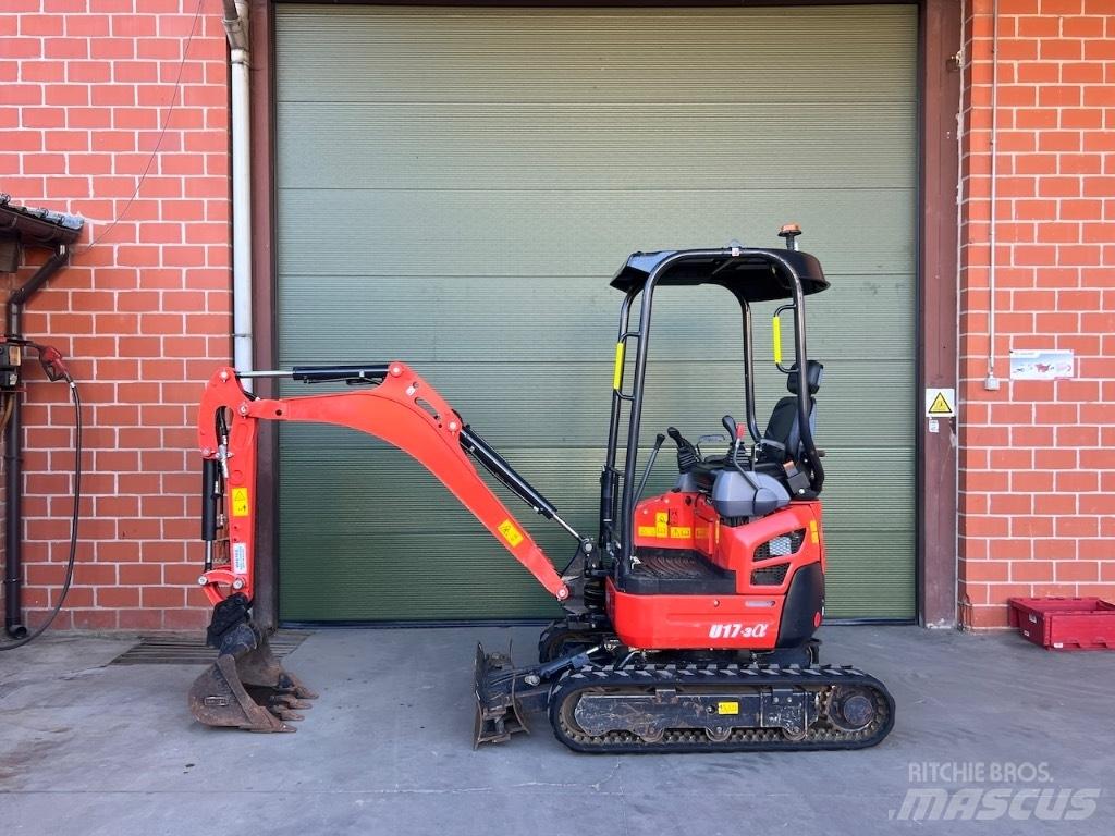 Kubota U 17-3 Мини екскаватори < 7 т