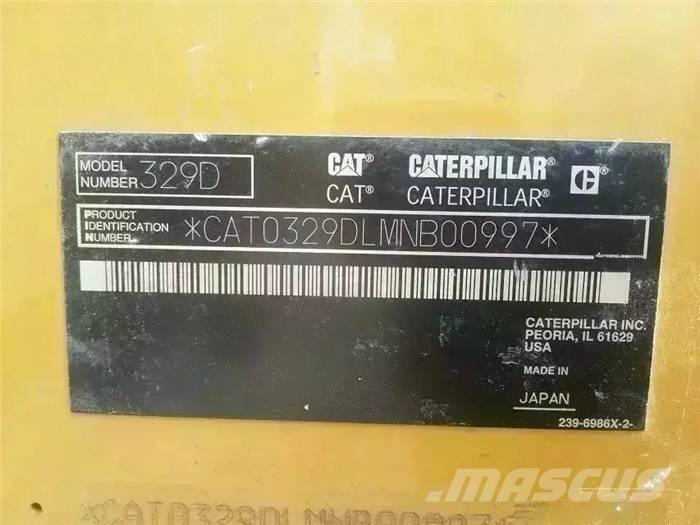 CAT 329 D L Верижен екскаватор