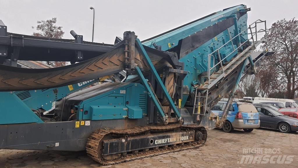 PowerScreen 2100 Мобилни скрийнери

