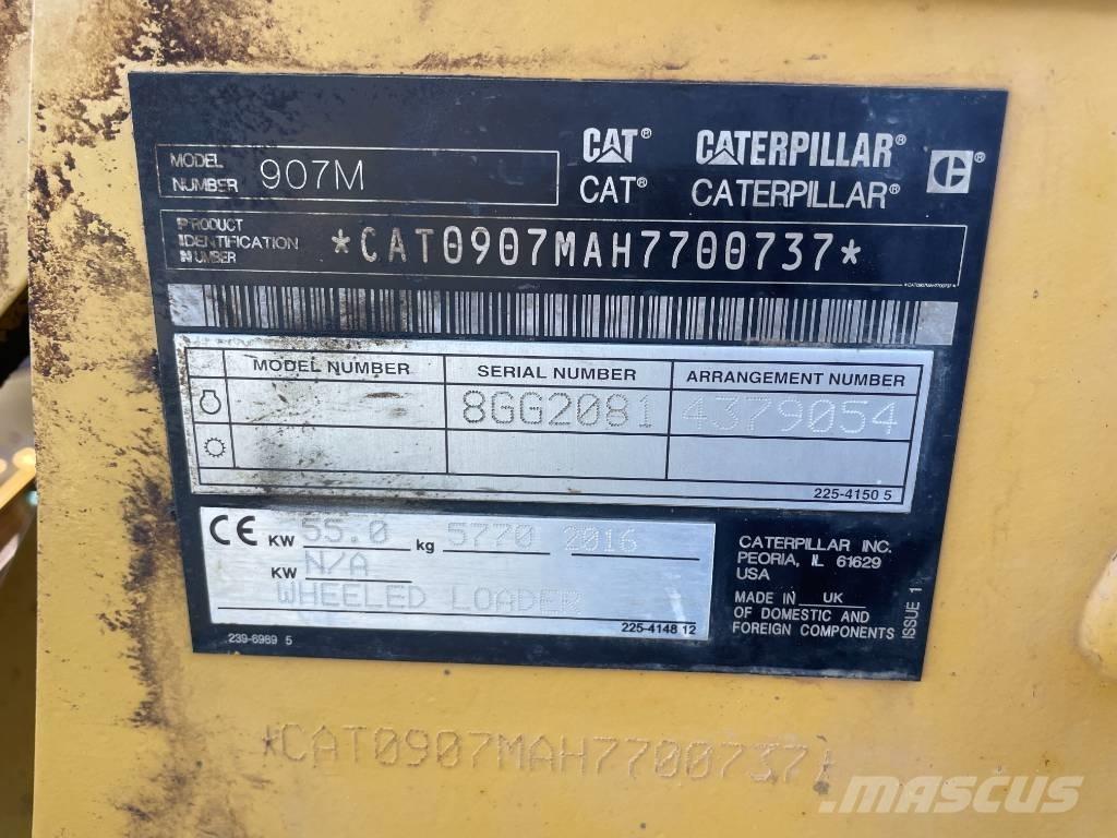 CAT 907 M Колесни товарачи