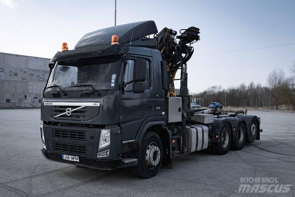 Volvo FM 410 Камиони с кран с кука