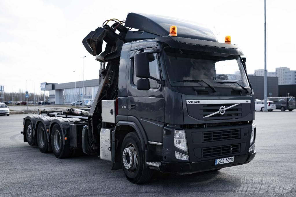 Volvo FM 410 Камиони с кран с кука