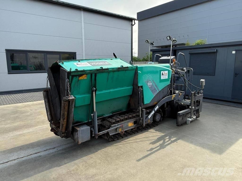 Vögele Super 800 Машини за асфалт