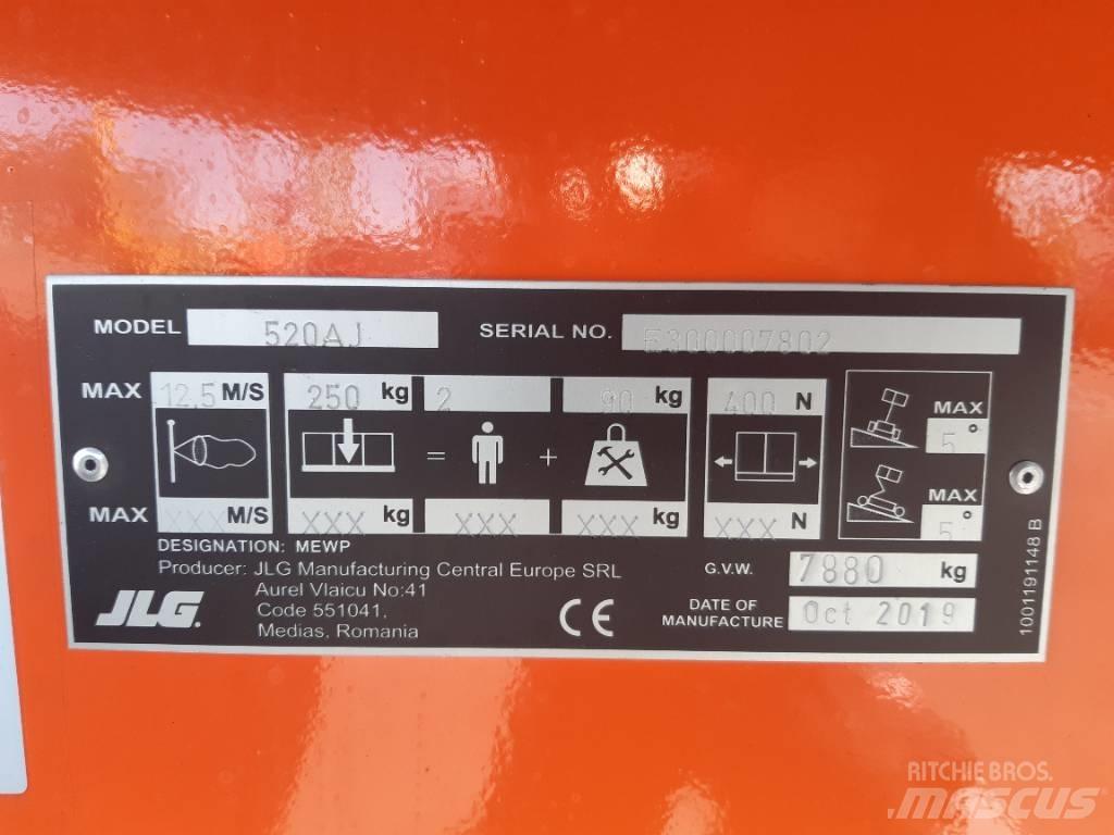 JLG 520 AJ Съчленени стрелови подемници