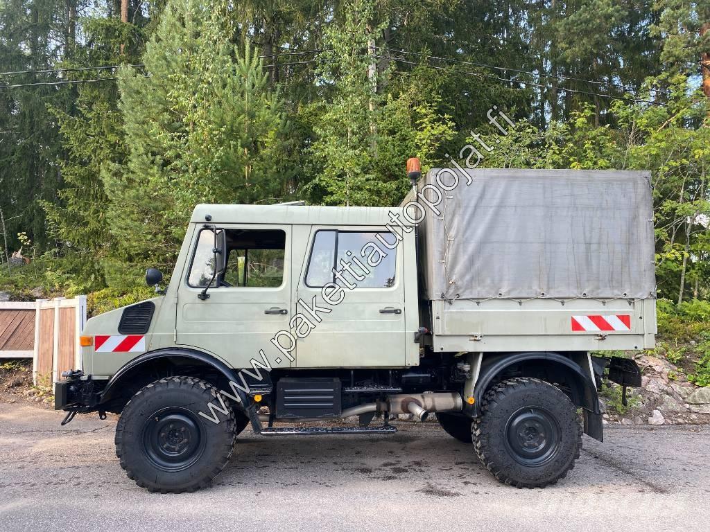 Unimog U 1250L DoKa Брезентови камиони
