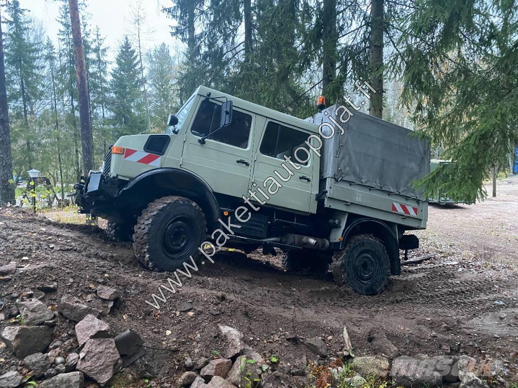 Unimog U 1250L DoKa Брезентови камиони
