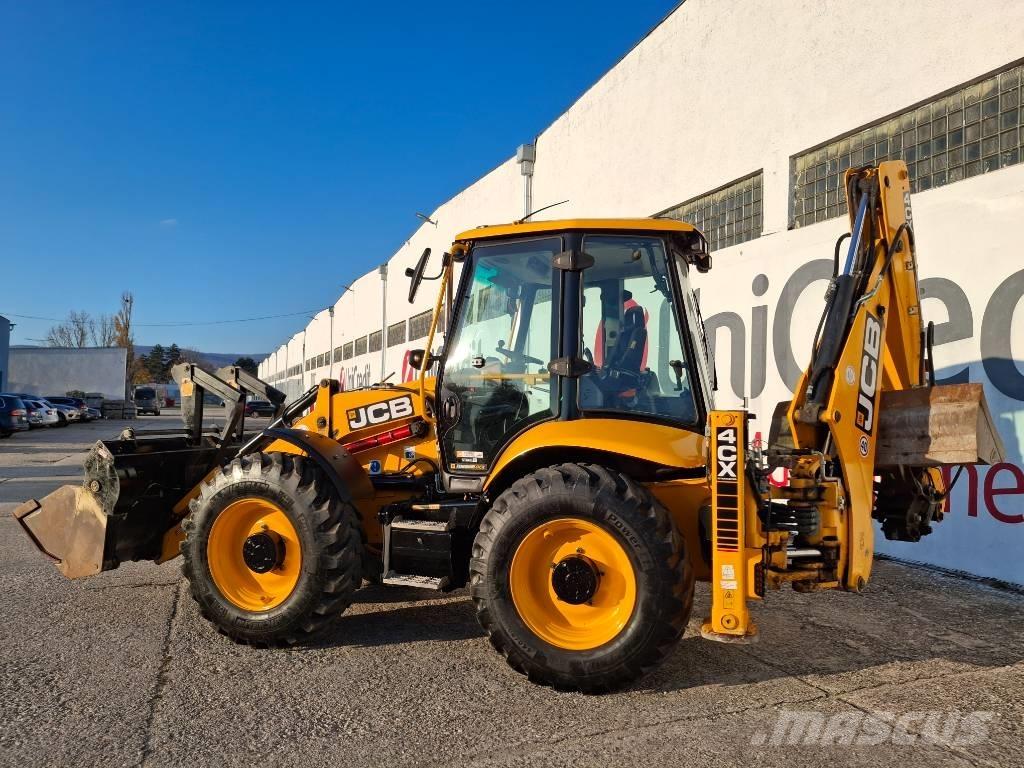 JCB 4 CX Pro Товарач със заден ексватор