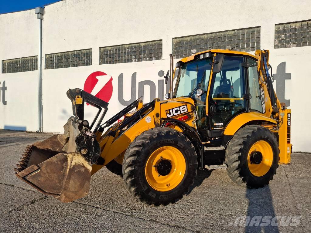 JCB 4 CX Pro Товарач със заден ексватор