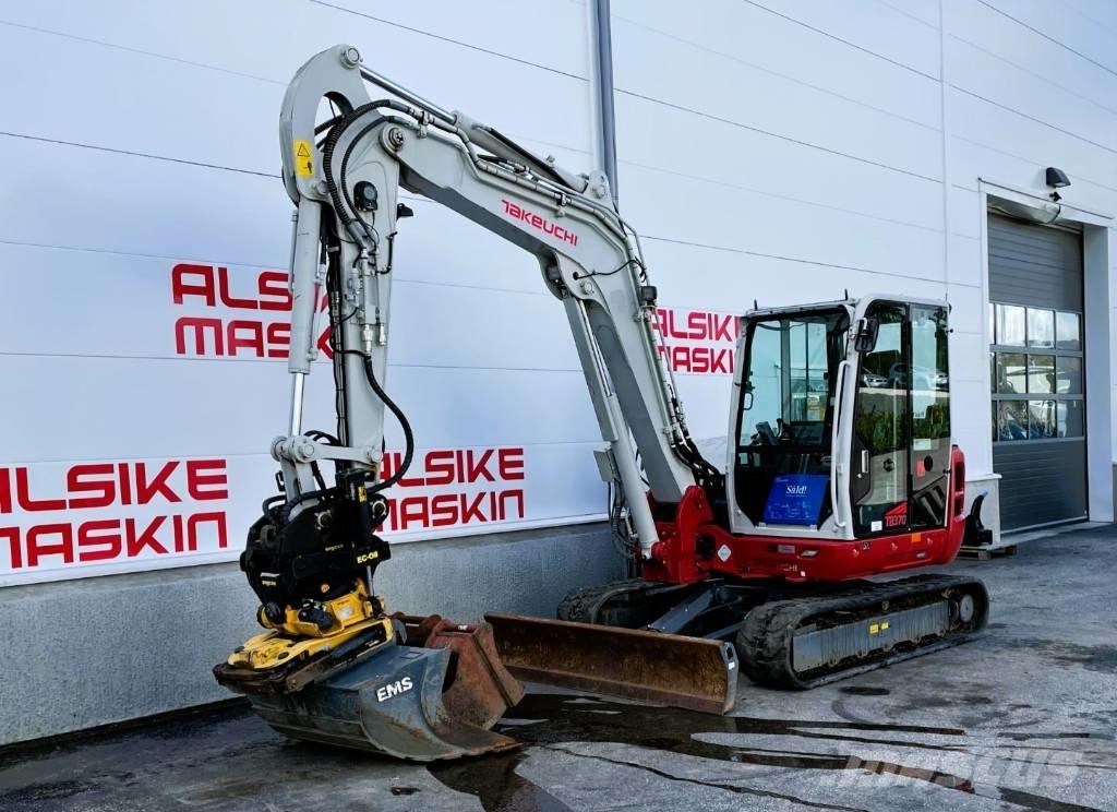 Takeuchi TB 370 Мини екскаватори < 7 т