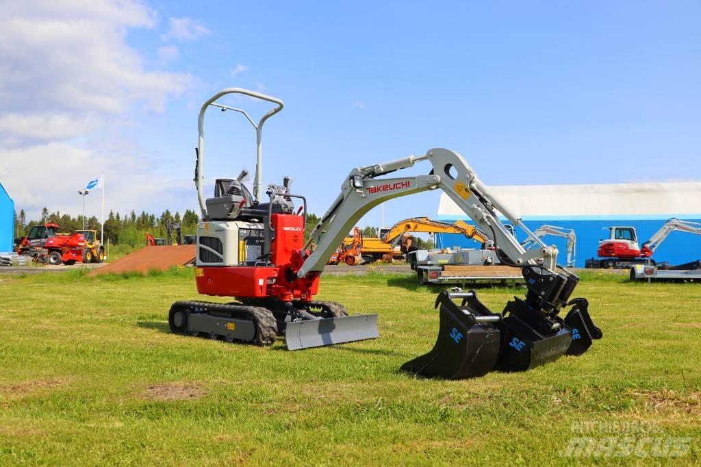 Takeuchi TB210R Мини екскаватори < 7 т