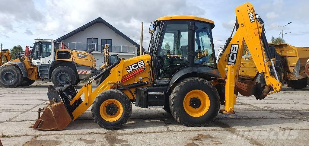 JCB 3 CX Contractor Товарач със заден ексватор