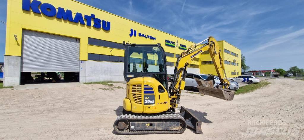 Komatsu PC 26 MR Мини екскаватори < 7 т