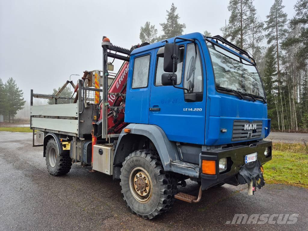 MAN LE 14.220 Автокранове