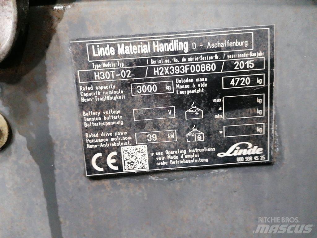 Linde H30T-02 Камиони с АГУ
