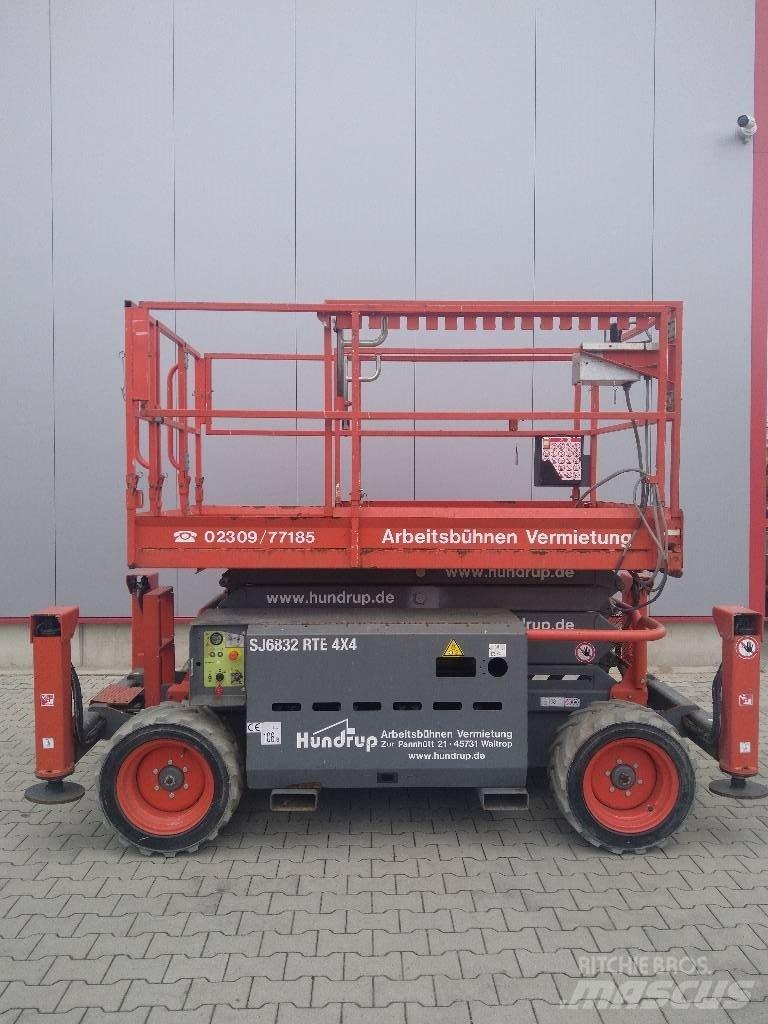 SkyJack SJ 6832 RTE Ножични работни платформи