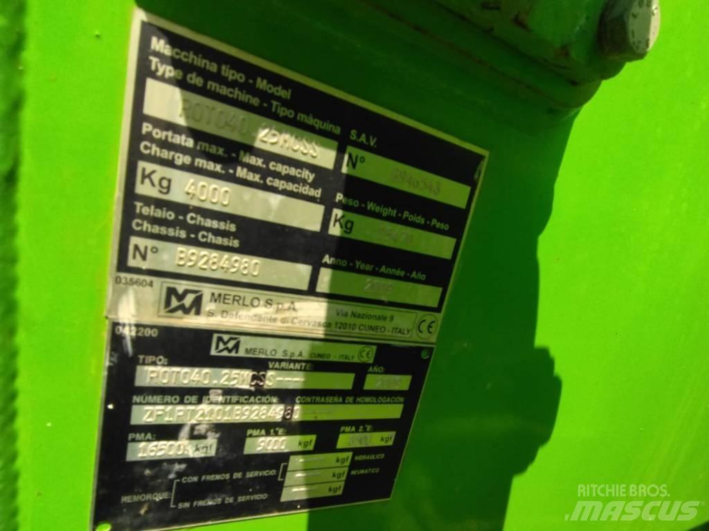 Merlo 40.25 Телескопични товарачи