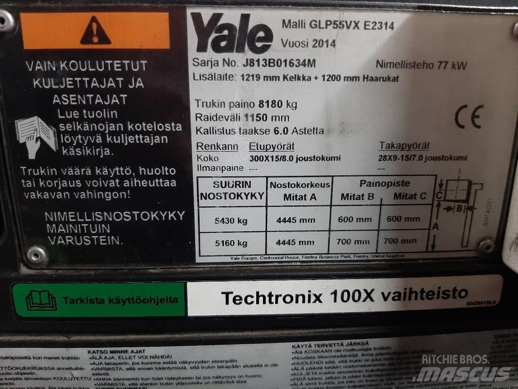 Yale GLP55VX Камиони с АГУ