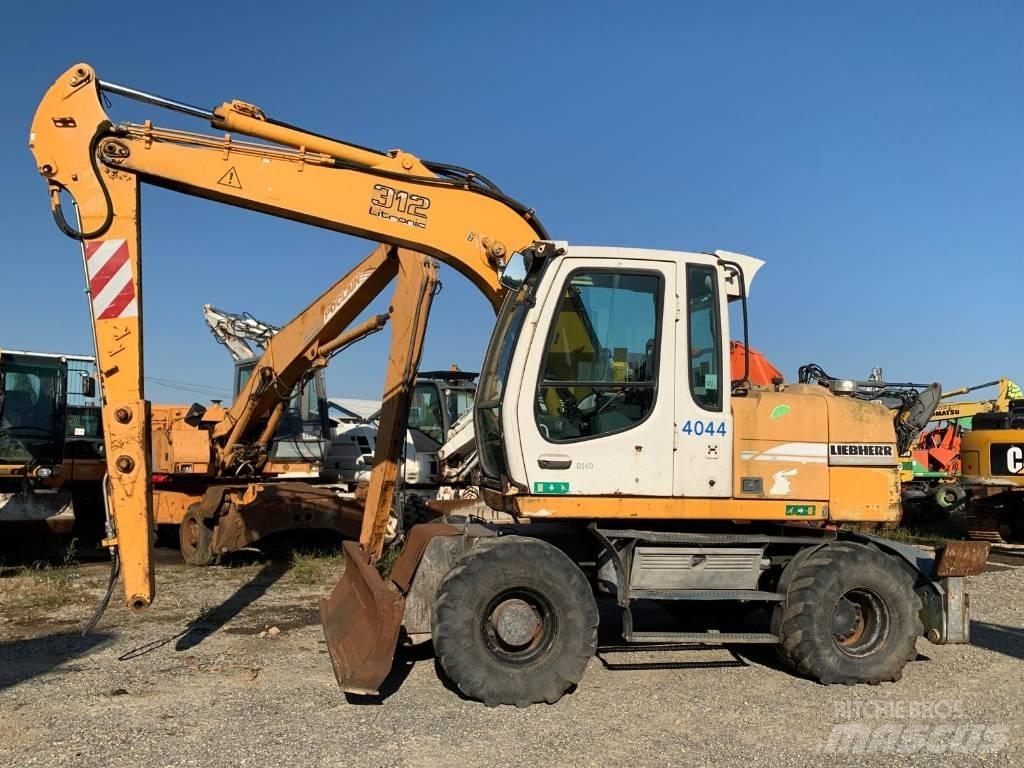 Liebherr A 312 Колесни екскаватори